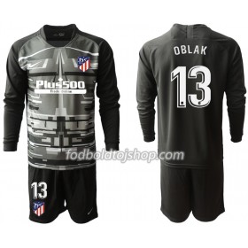 Atlético Madrid Målmands Fodboldsæt OBLAK 13 Børn IV 2019-20 L/S (+ Korte bukser)